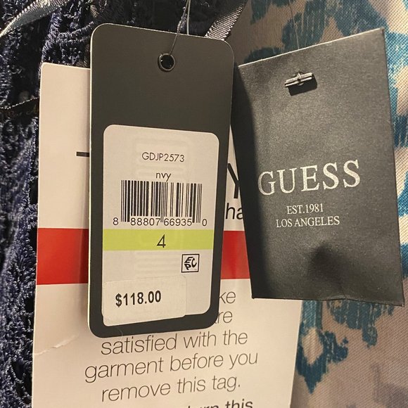 Guess Navy Dress - Picture 6 of 6